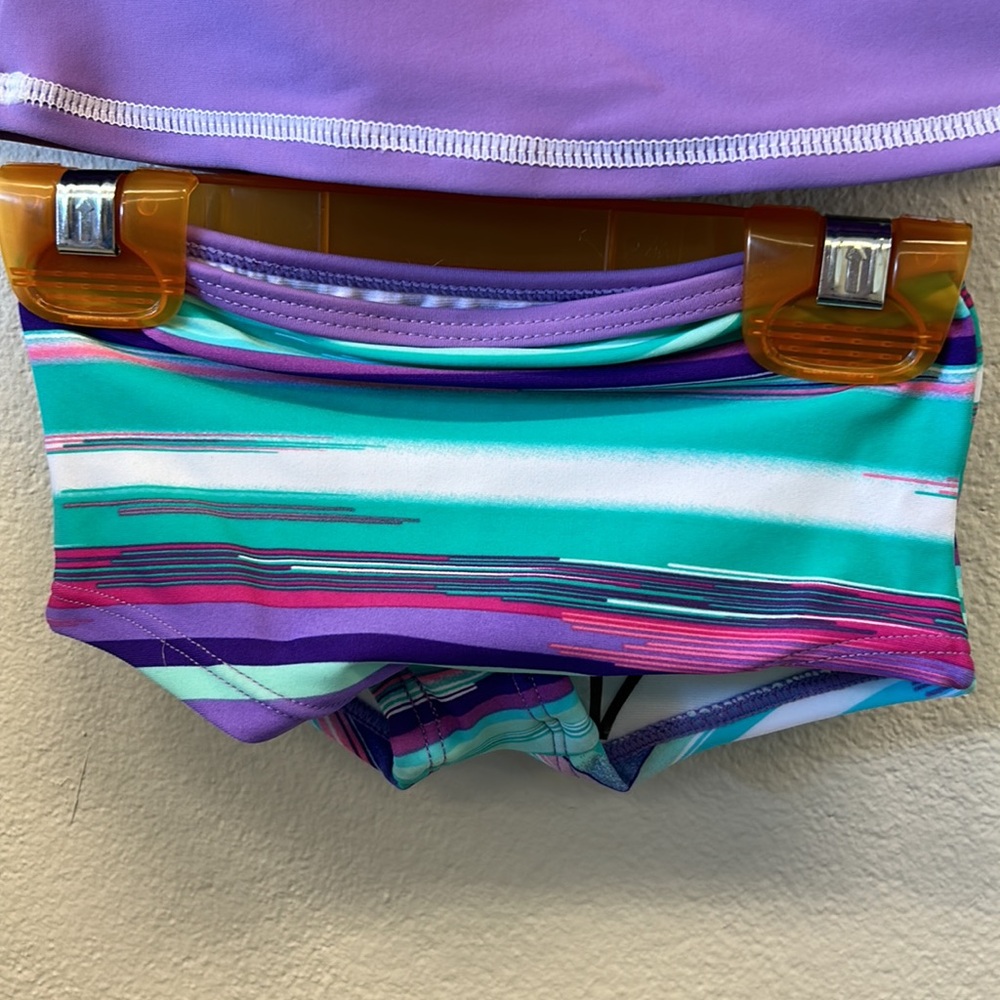 NWT ROCOCO SWIM BABY RASHGUARD SET PURPLE - Picture 7 of 8